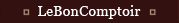 Le Bon Comptoir